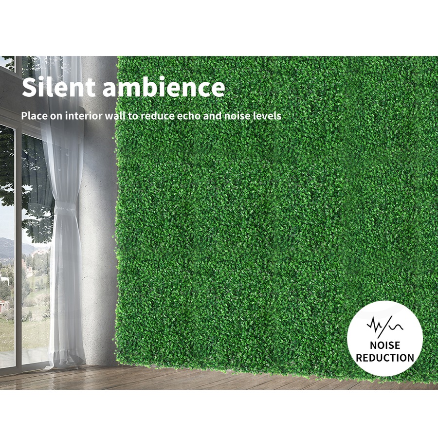 40cm x 60cm 10Pcs Marlow Artificial Grass Green Wall Panels Fake Greenery Turf Mat
