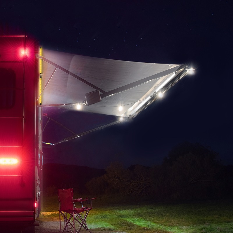 Buy 12V LED Strip Light Bar 4x 50cm Dimmable Waterproof Boat Car Camping Tent Awning MyDeal