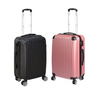 Slimbridge 20" Carry On Travel Luggage Suitcase Case Bag Lightweight Trolley TSA