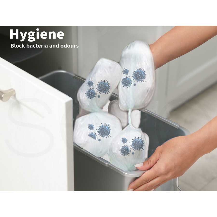 Traderight 200m Nappy Bin Refill Kit Compatible With Tommee Tippee Sangenic Liner Film