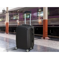 Slimbridge 24" Luggage Suitcase Code Lock Shell Travel Case Carry On TSA Trolley