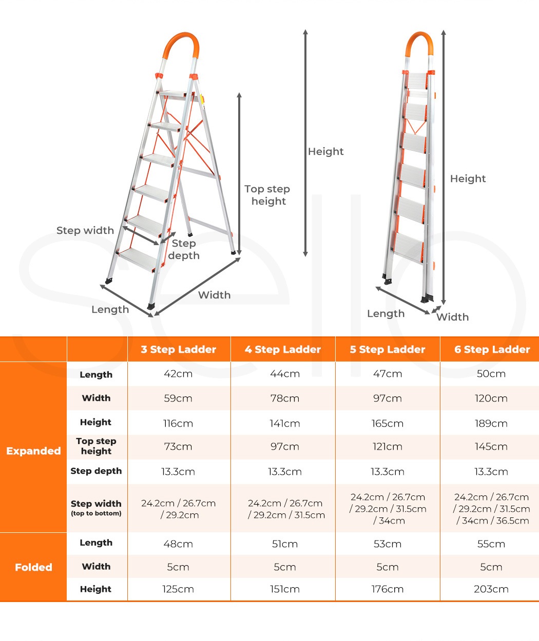 Home bargains step ladders hotsell