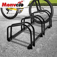 Monvelo 3 Bike Floor Parking Rack Bikes Stand Bicycle Instant Storage Cycling Portable