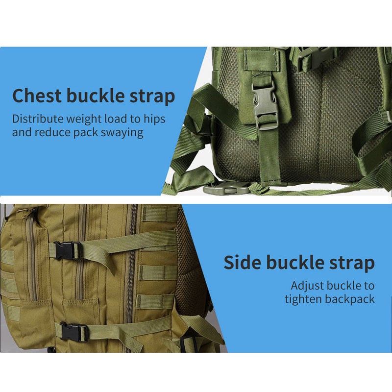 Buy Slimbridge 30L/35L/40L/80L Military Tactical Backpack Rucksack ...