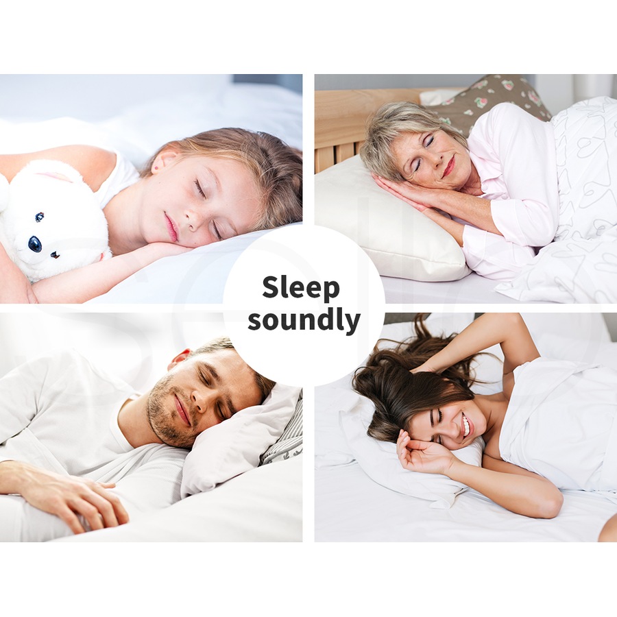 Buy DreamZ Single Doona Goose Down Quilt 500GSM, Breathable Cotton ...