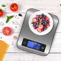 ToqueDigital Kitchen Food Scales 10KG LCD Electronic Balance Weight Postal Scale