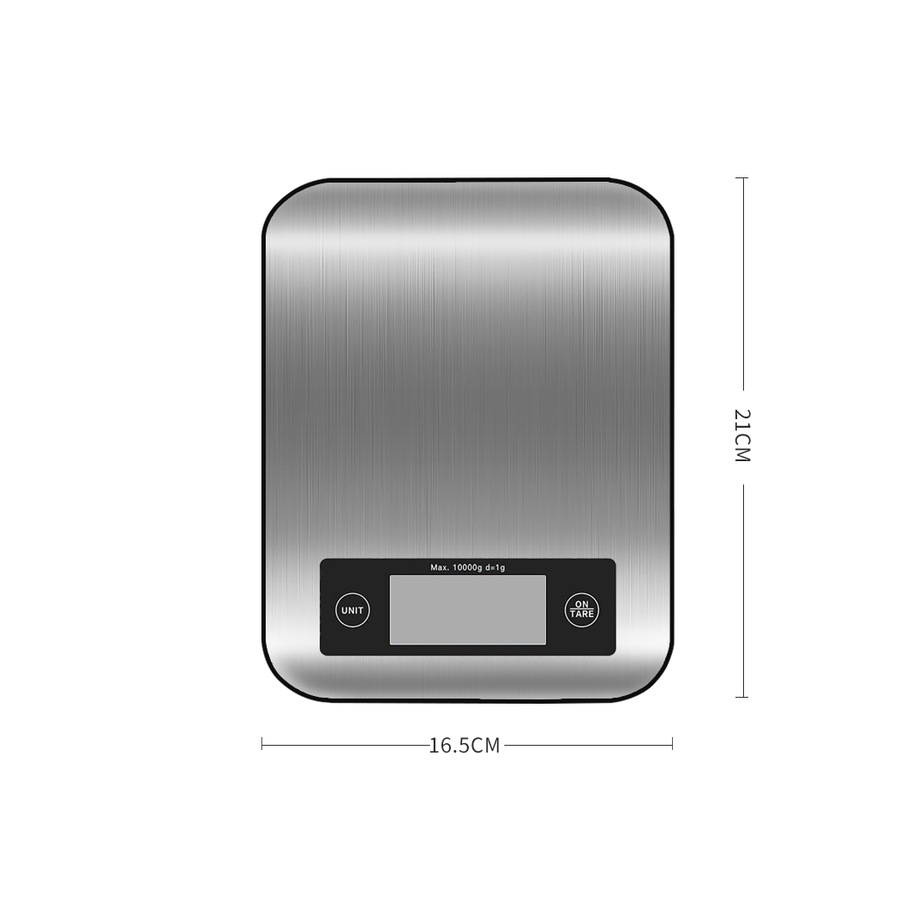 Toque Digital Kitchen Food Scales 10kg LCD Electronic Balance Weight Postal Scale