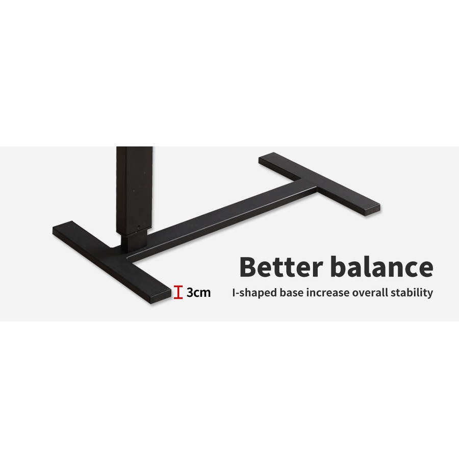 Levede Mobile Standing Desk Height Adjustable Bedside Laptop Study Desk