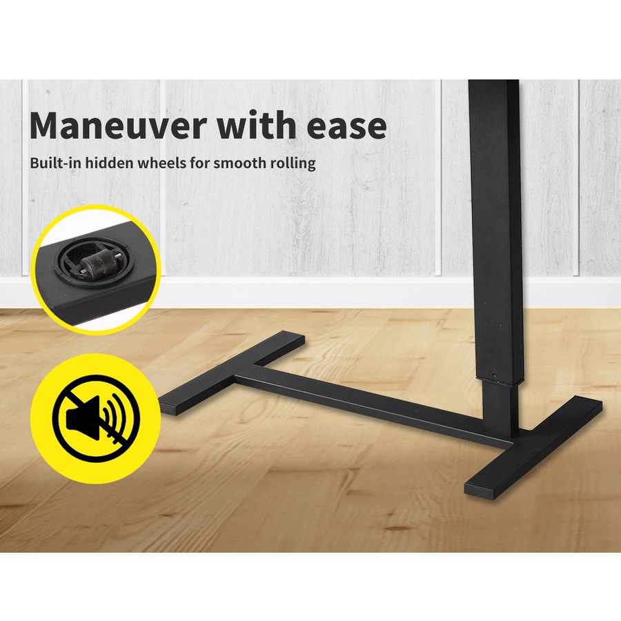 Levede Mobile Standing Desk Height Adjustable Bedside Laptop Study Desk