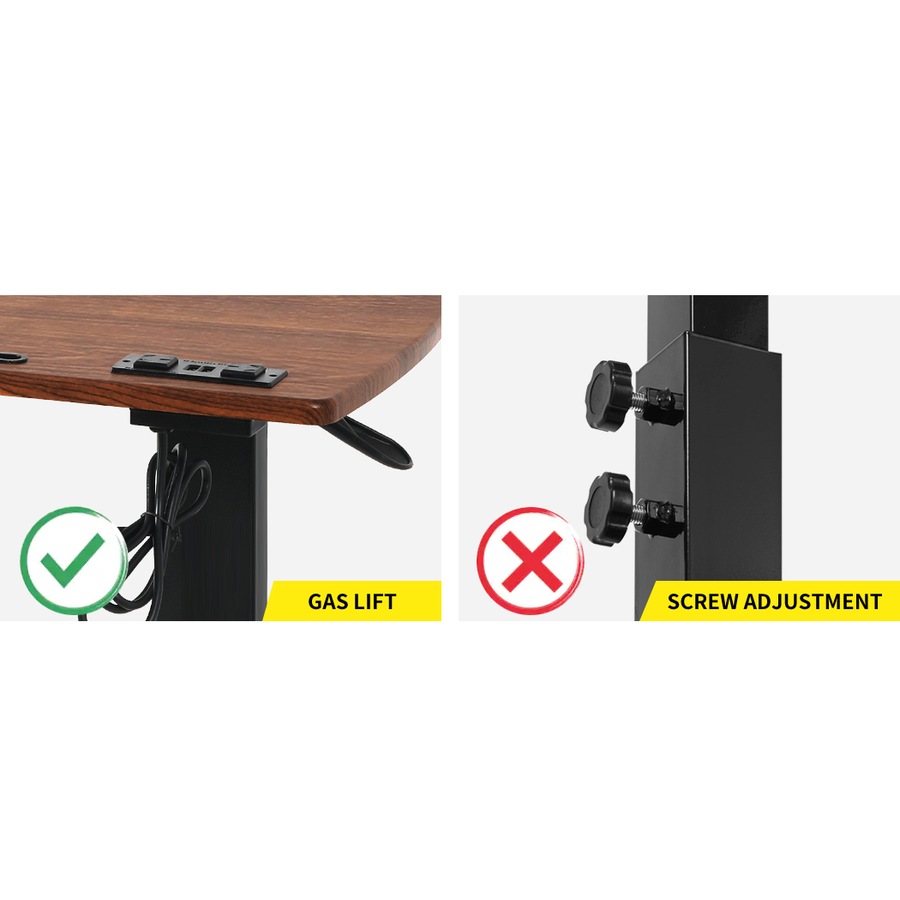 Levede Mobile Standing Desk Height Adjustable Bedside Laptop Study Desk