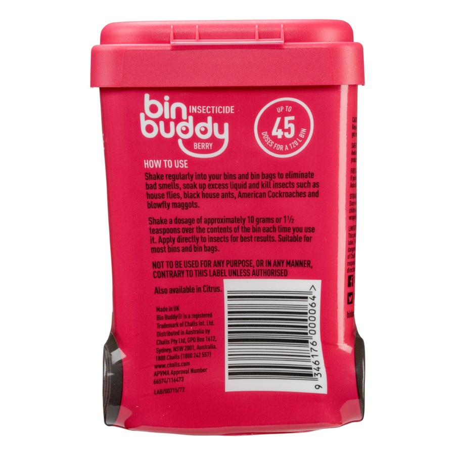 Bin Buddy Berry Blast 450g Powder x3
