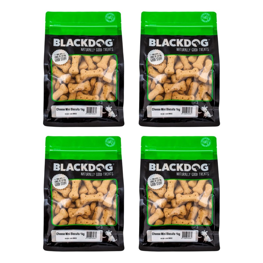Blackdog Mini Cheese Biscuits 1kg x 4pk