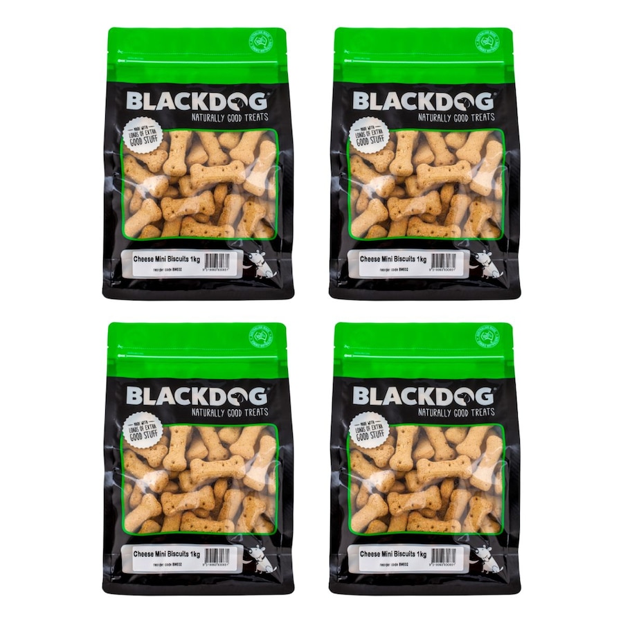 Blackdog Mini Cheese Biscuits 1kg x 4pk
