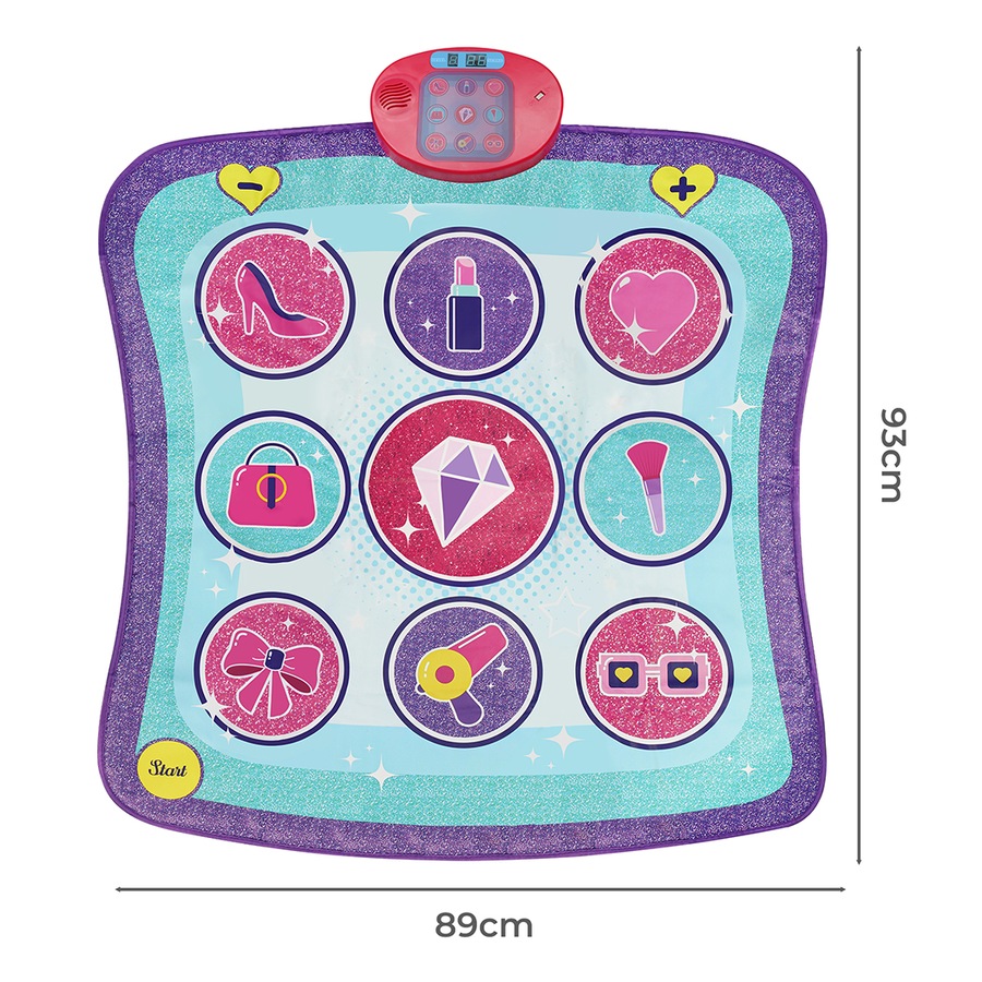 BoPeep Kids Keyboard Playmat 93x89cm Music Dance Piano Floor Mat