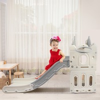 Bopeep 6 In 1 Slide Set Kids Toddlers Basketball Ring Hoop Activity Play Outdoor