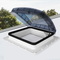 Manan Caravan RV Roof Vent 400x400mm Hatch Skylight Trailer Camper Motorhome