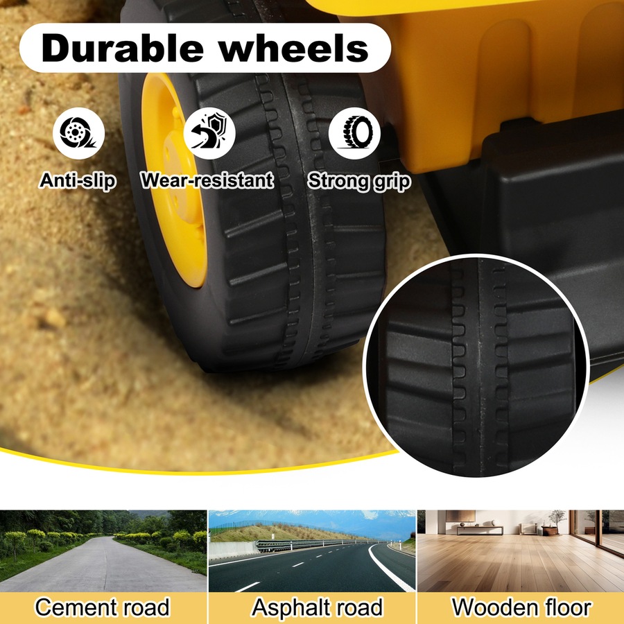 Traderight Caterpillar Liscenced Ride On Bulldozer Sand Beach Toddler Play Toy Outdoor