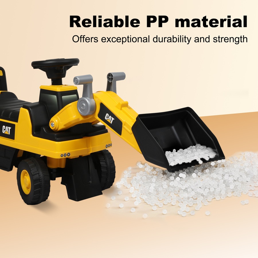 Traderight Caterpillar Liscenced Ride On Bulldozer Sand Beach Toddler Play Toy Outdoor