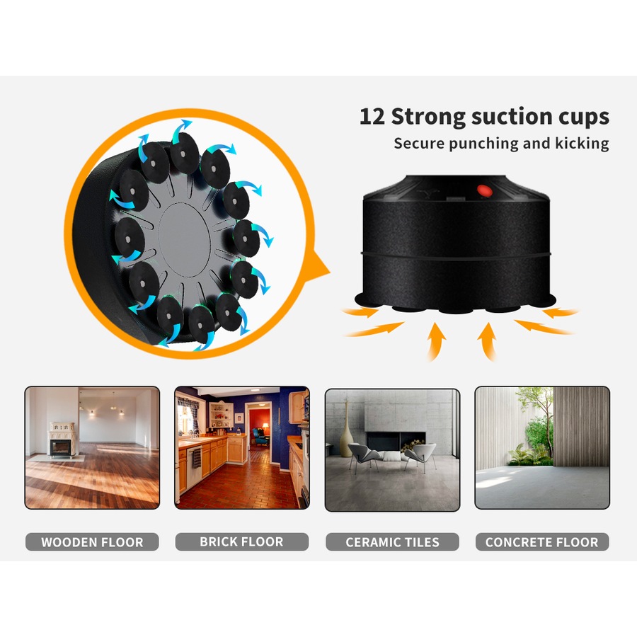 Centra Boxing Punching Bag Free Standing Speed Bag Dummy UFC Kick Training 175cm