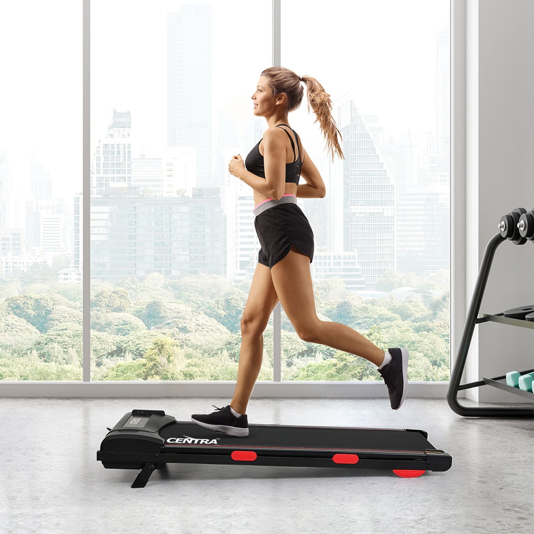 Centra Electric Treadmill Walking Pad Remote Control Fitness Home Office Gym Australia