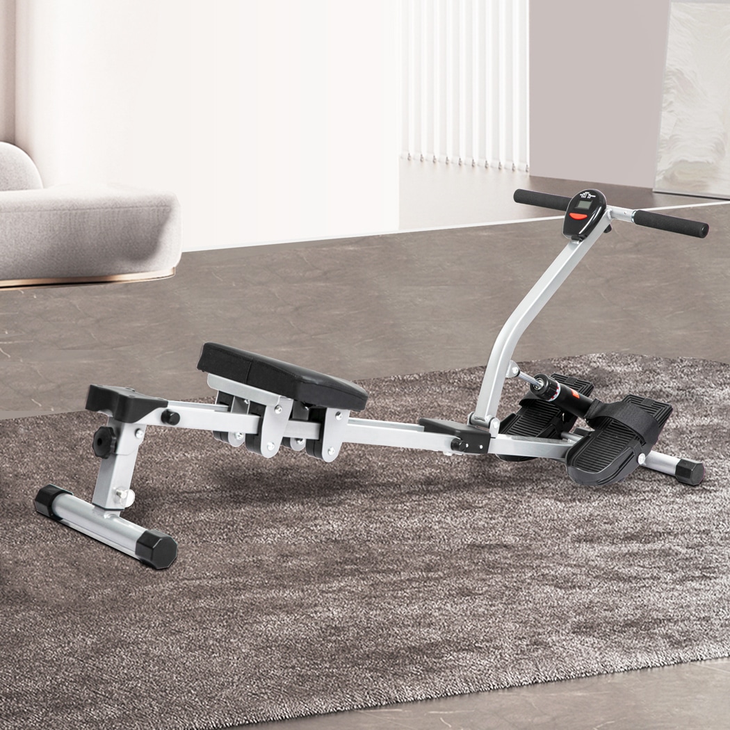 Centra Hydraulic Rowing Machine 12 Levels Resistance Cardio Exercise Fit Home Australia