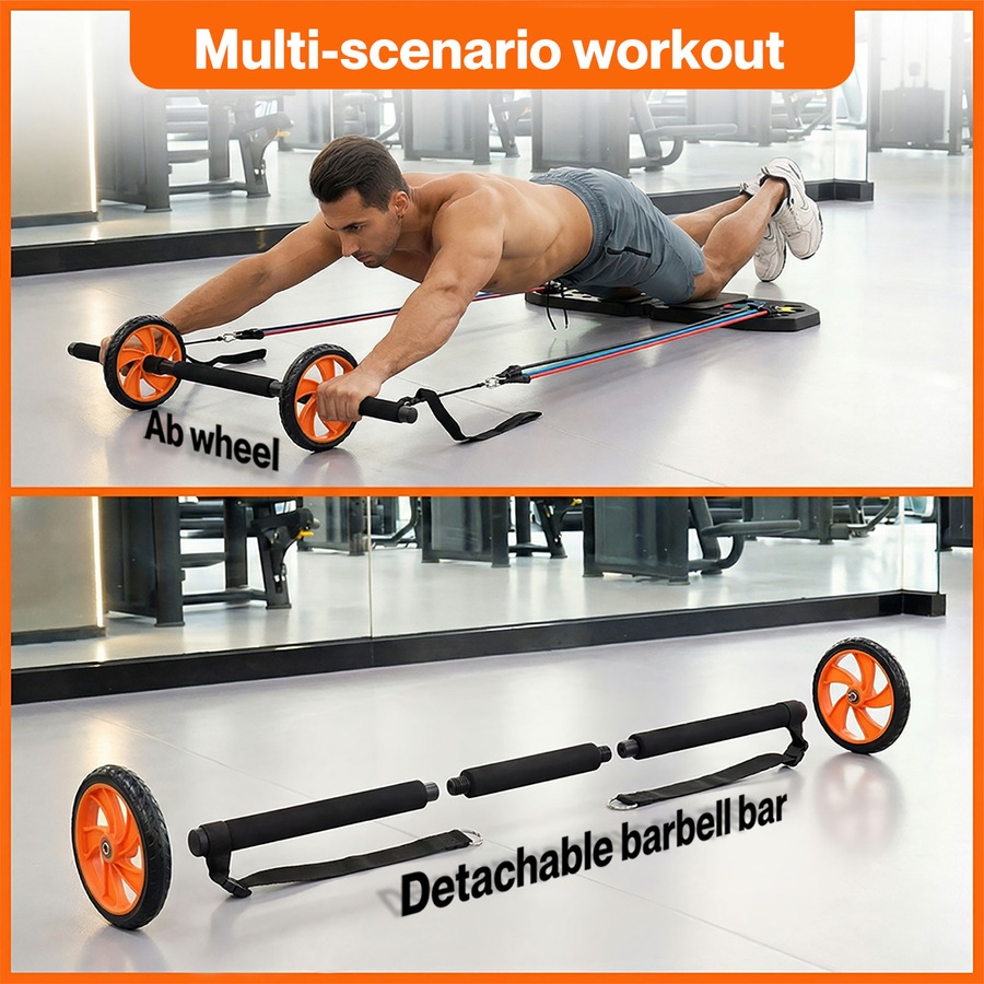 Buy Centra Push Up Board, Foldable 10-in-1 Home Gym Workout Training ...