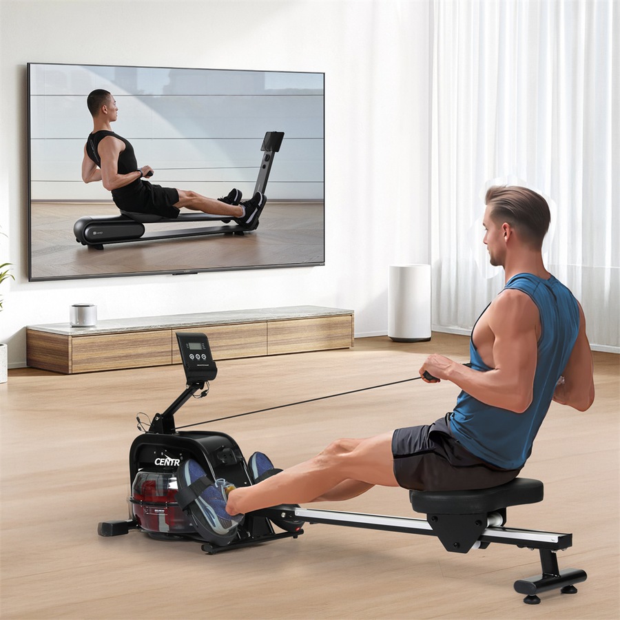 Buy Centra Water Rowing Machine Resistance Exercise - Everyday Rewards Shop