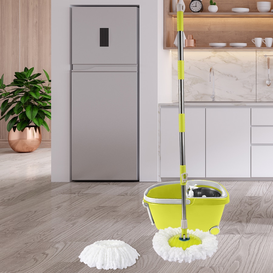Cleanflo Spin Mop Bucket Set 360° Rotating - Green