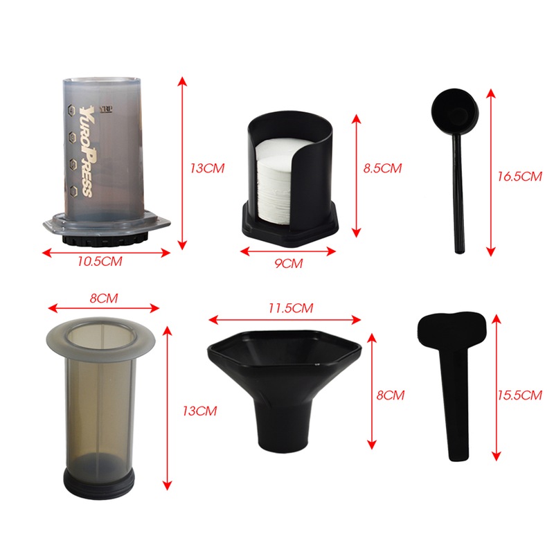 Expresso Coffee Maker Kit Presses with 350 Filters Coffee Presser ...