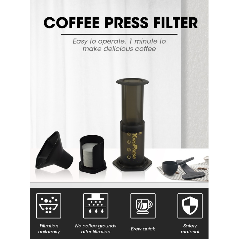 Expresso Coffee Maker Kit Presses with 350 Filters Coffee Presser ...