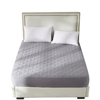 Dreamz Mattress Protector 3D Pillowtop Topper Bamboo Charcoal Waterproof Cover