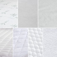 Dreamz Mattress Protector Topper Fitted Waterproof Cotton Bamboo Queen King