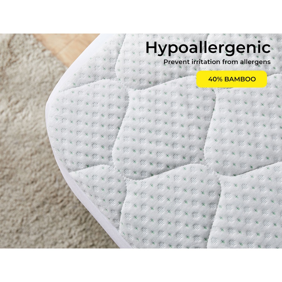 DreamZ King Bamboo Pillowtop Waterproof Mattress Protector