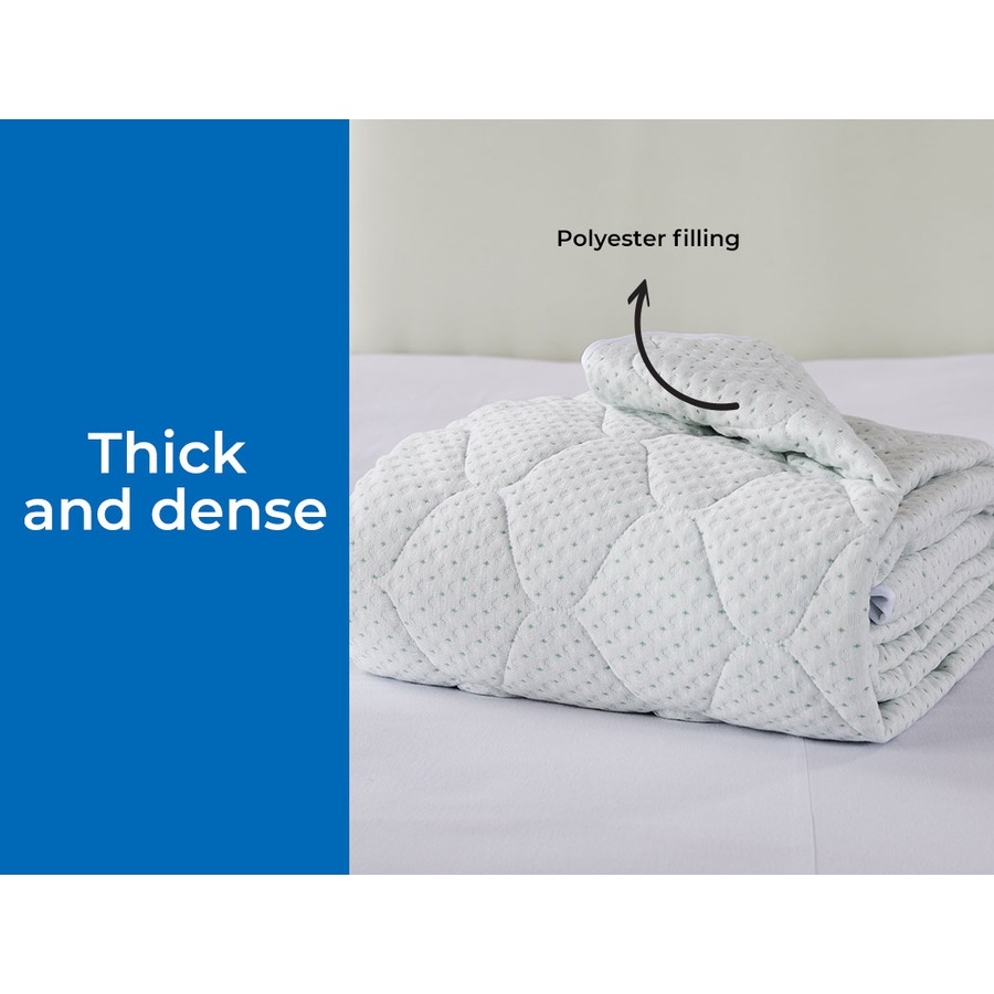 DreamZ King Bamboo Pillowtop Waterproof Mattress Protector