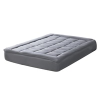 Dreamz Mattress Protector Topper Bamboo Charcoal Pillowtop 1000GSM Mat Pad Cover