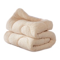 Dreamz Mattress Protector Topper Fully Fitted Wool Underlay Reversible Mat Pad