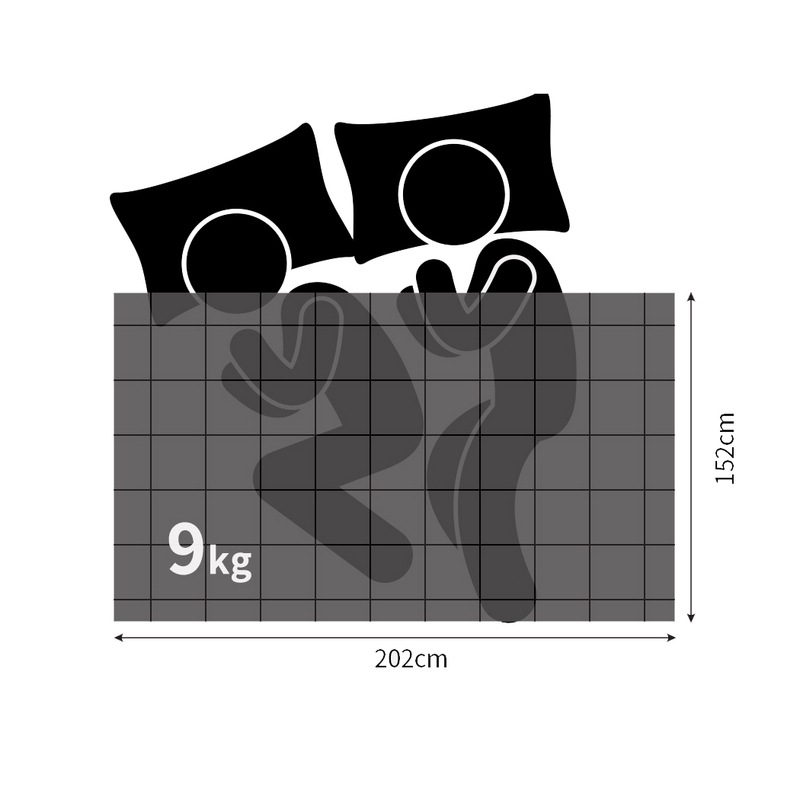 Buy DreamZ Weighted Blanket Bamboo Single Double Heavy Gravity Deep