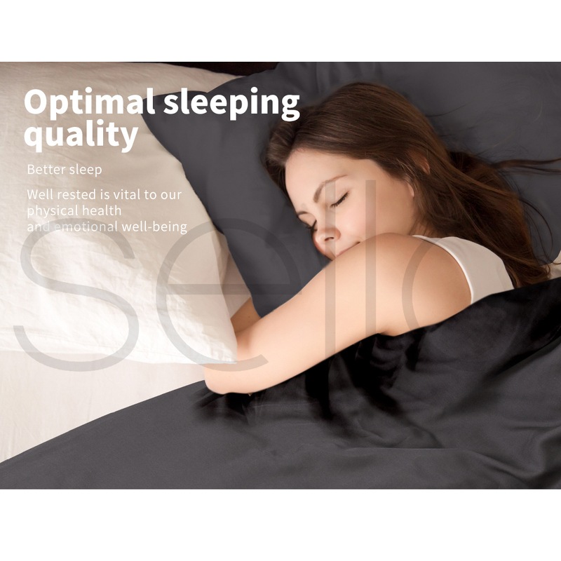 Buy DreamZ Weighted Blanket Bamboo Single Double Heavy Gravity Deep