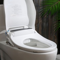 Traderight Electric Bidet Toilet Seat Cover Bathroom Washlet Spray Water Auto Smart Wash
