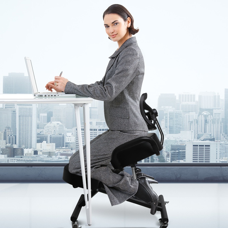 Levede Adjustable Ergonomic Kneeling Chair with Backrest