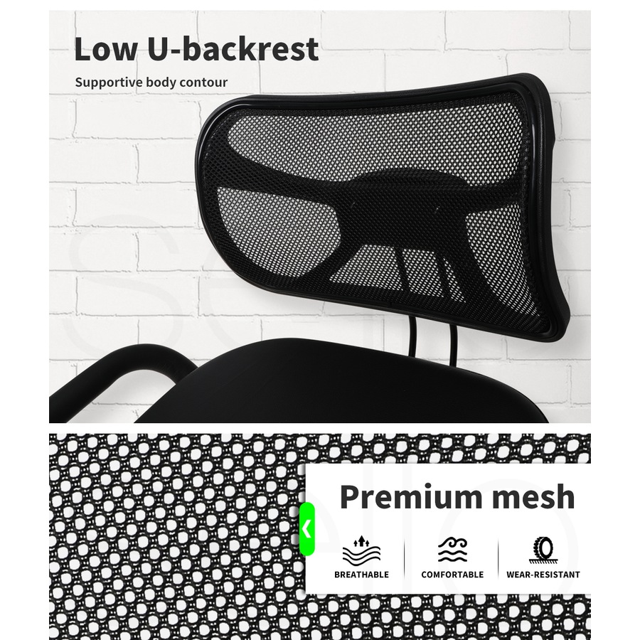 Levede Adjustable Ergonomic Kneeling Chair with Backrest