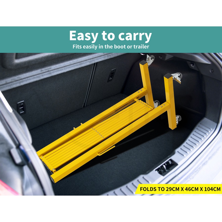 Traderight Extendable Garden Gate Mobile Security Retractable Fence Metal Barrier Pet 11ft