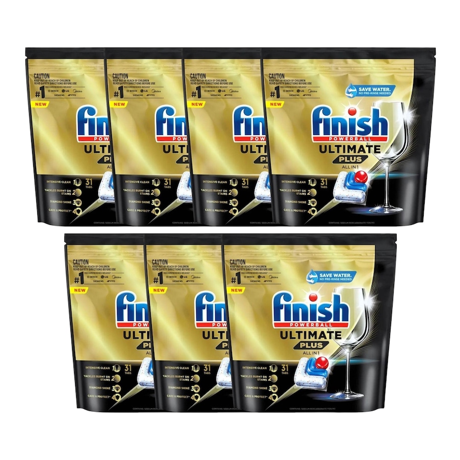 Finish Ultimate Plus Dishwasher Tablets - 217 Tabs