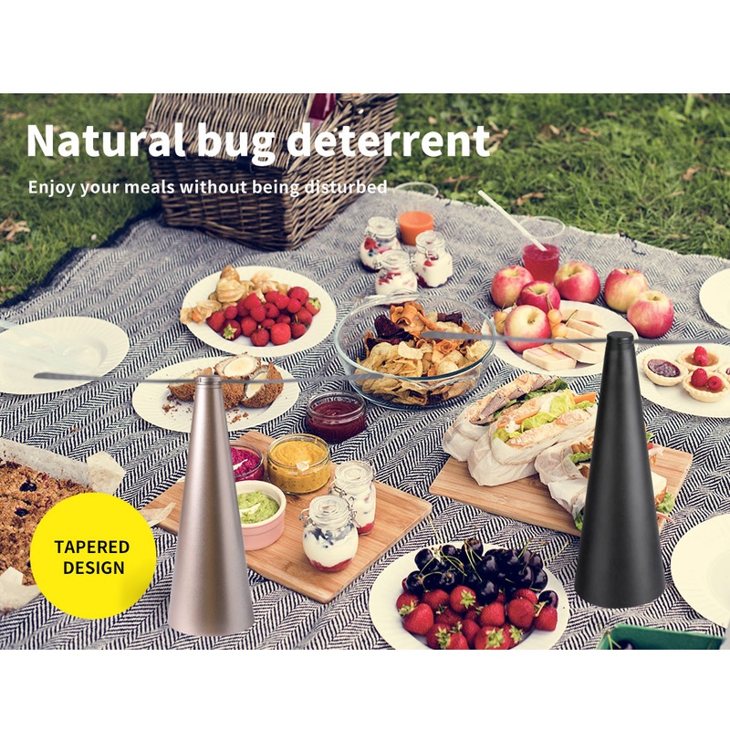 Buy Auto Fly Trap Repellent Fan USB Rechargeable Outdoor Keep Bugs Away