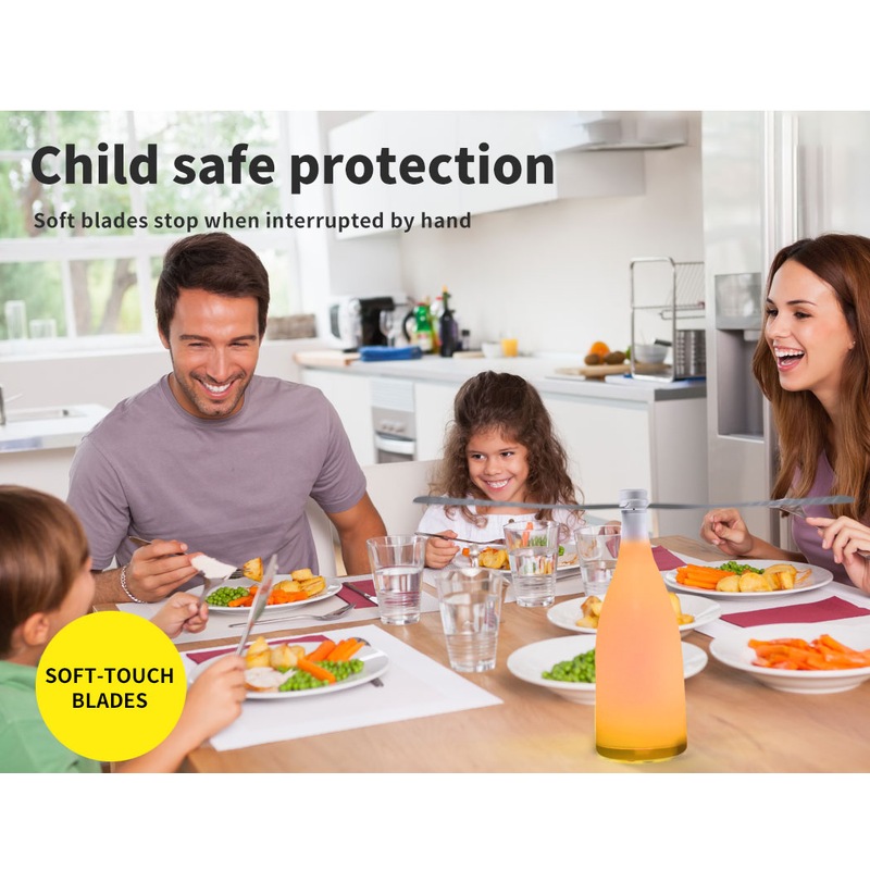 Buy Auto Fly Trap Repellent Fan USB Rechargeable Outdoor Keep Bugs Away