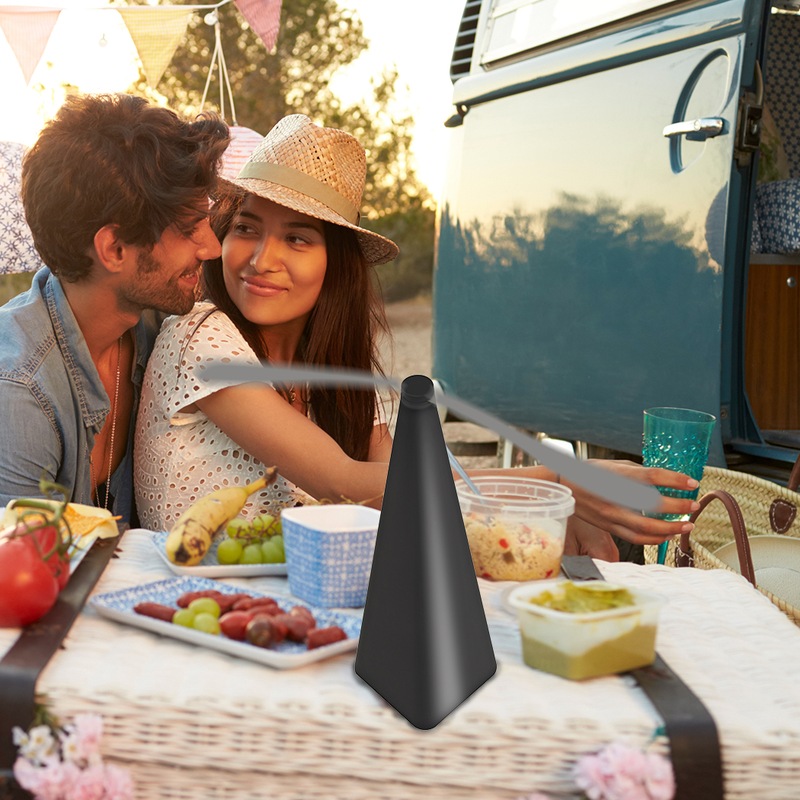 Buy Auto Fly Trap Repellent Fan USB Rechargeable Outdoor Keep Bugs Away