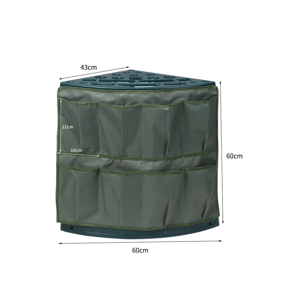 Traderight Garden Tools Rack Farm Shed Garage Storage Long Short Handles Organizer Holder