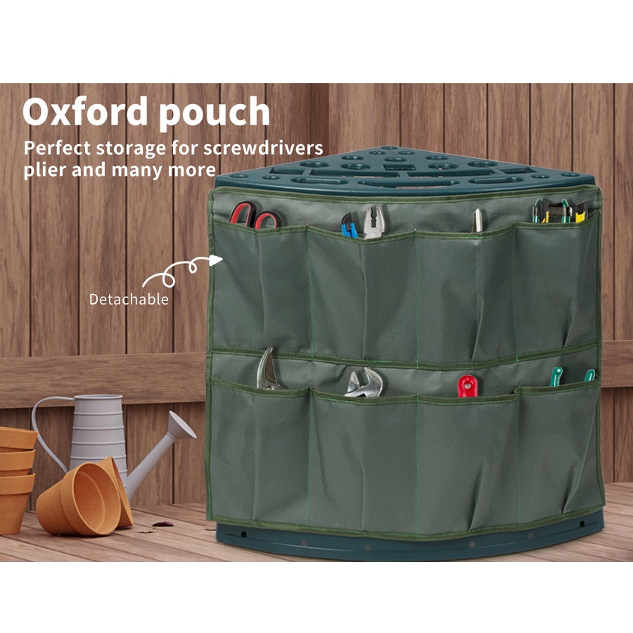 Traderight Garden Tools Rack Farm Shed Garage Storage Long Short Handles Organizer Holder