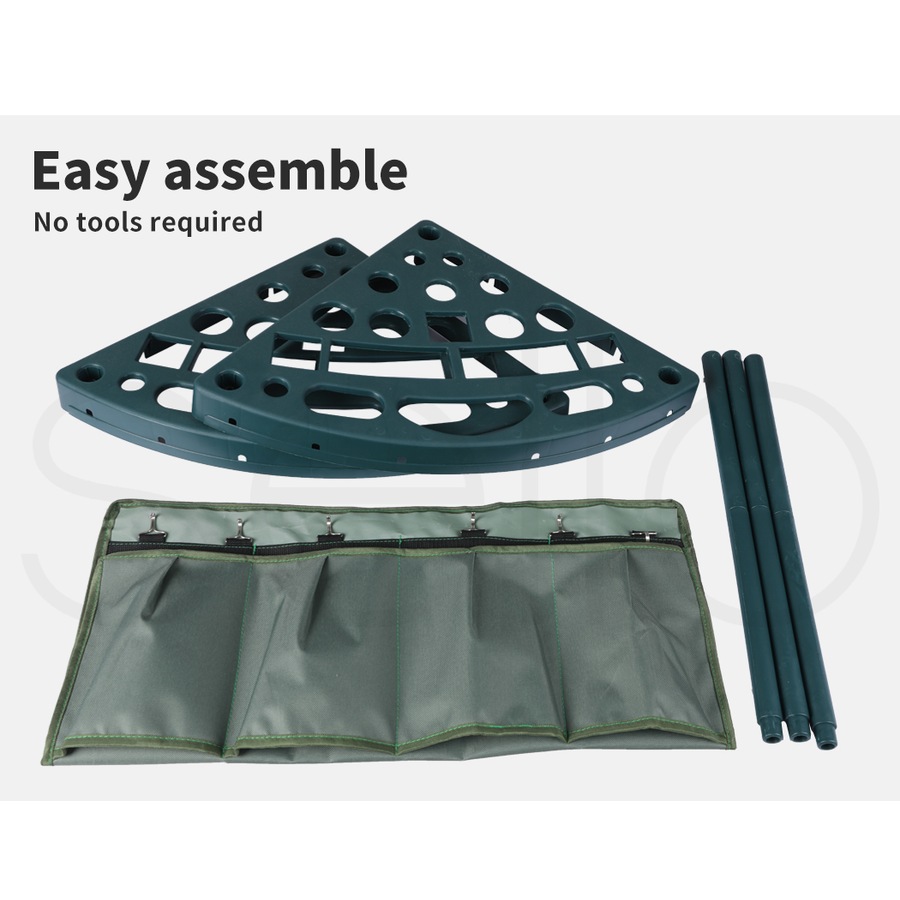 Traderight Garden Tools Rack Farm Shed Garage Storage Long Short Handles Organizer Holder