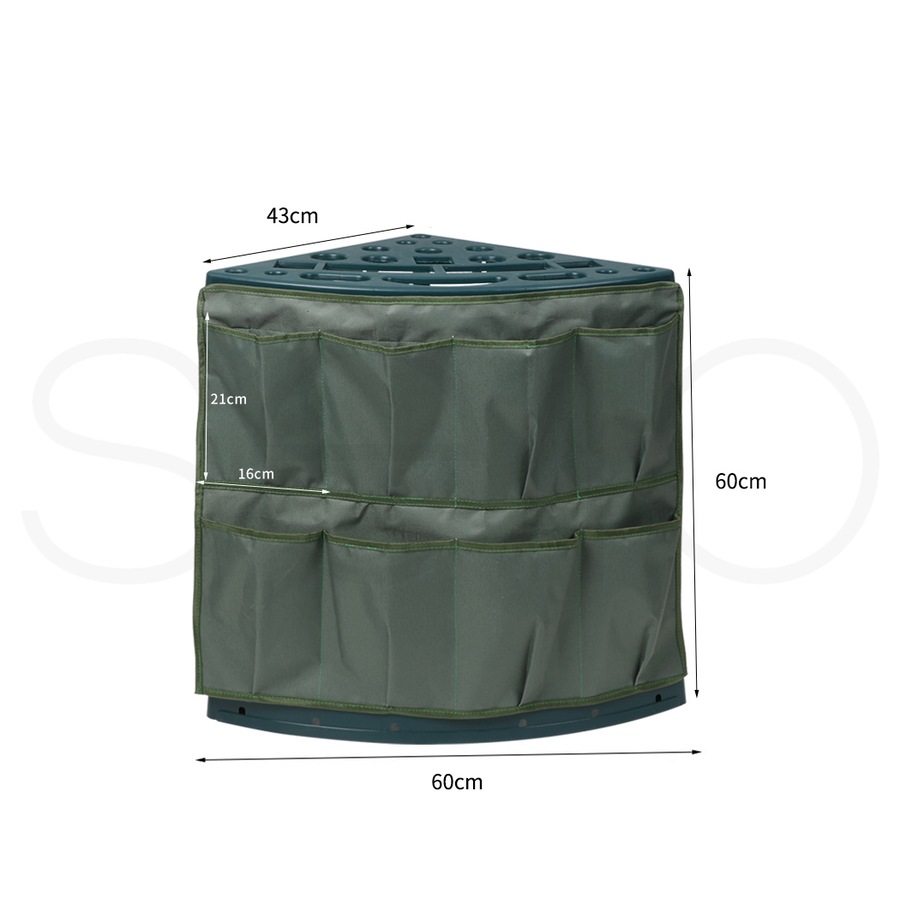 Traderight Garden Tools Rack Farm Shed Garage Storage Long Short Handles Organizer Holder